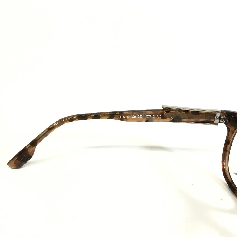 Diesel Eyeglasses Frames DL5112 Col.055 Brown Light Havana Tortoise 52-16-145